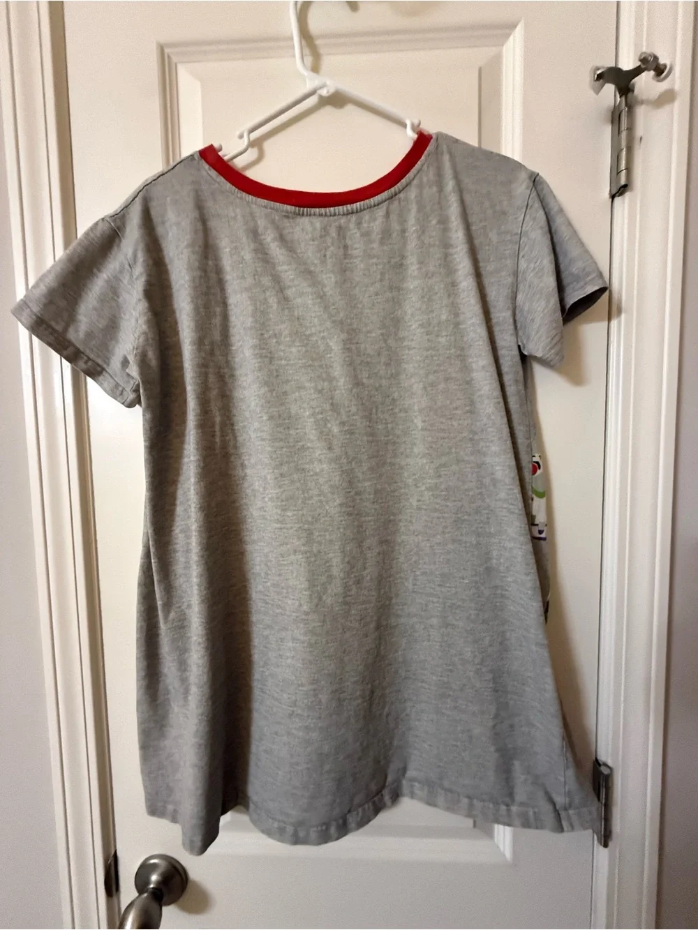 Disney Parks Pixar "Toy to the World" Holiday Nightgown Sleep Shirt, Size Medium - Picture 4 of 8